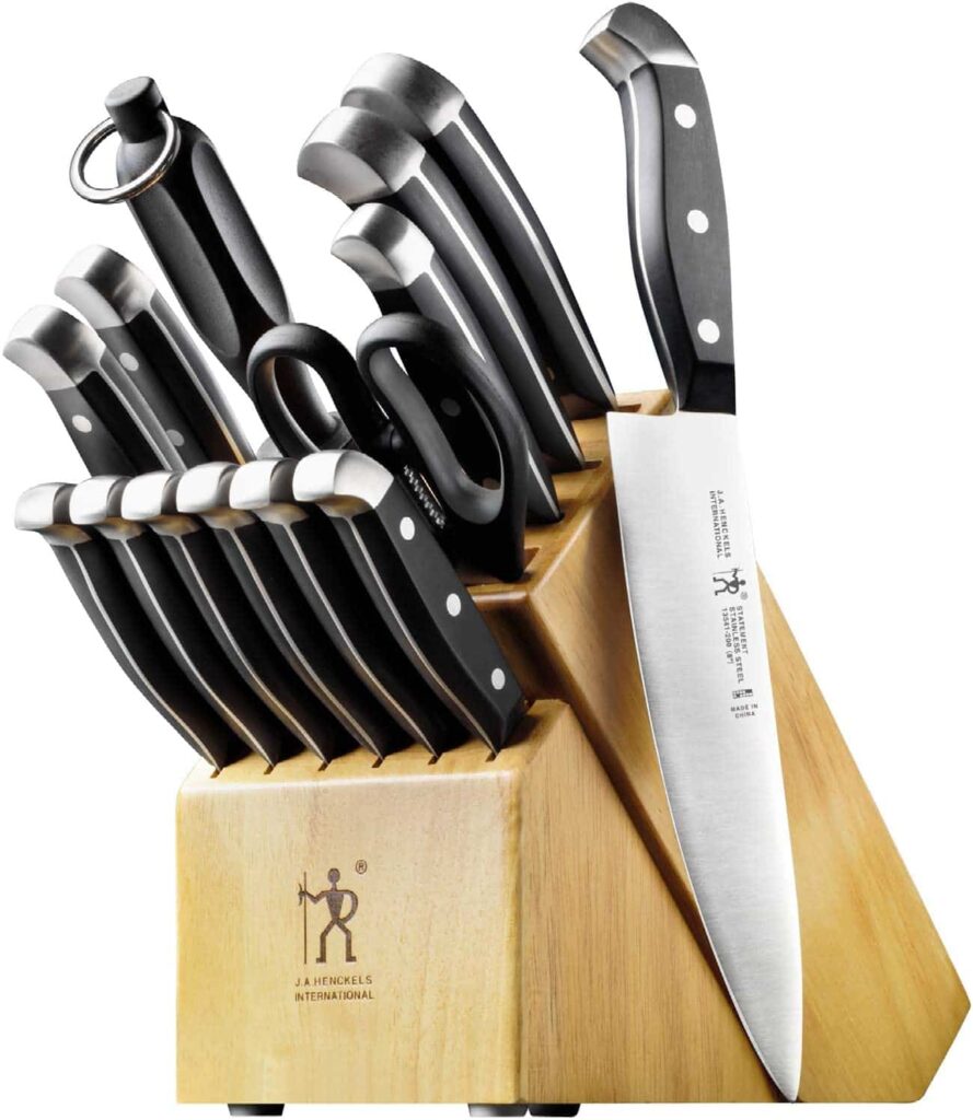 HENCKELS Premium Quality 15-Piece Knife Set