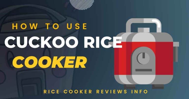 How to use Cuckoo Rice Cooker